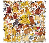 10/30/50pcs Disney The Lion King Simba Stickers Cartoon Graffiti Decals For Kids Laptop Luggage Scrapbook Waterproof PVC Sticker