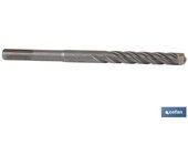 Cofan Brocas SDS PLUS para Muros 4 Puntas - Anclaje SDS PLUS para Martillo Percutor