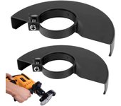 Cubierta de amoladora angular Amoladora angular Capucha protectora de seguridad Corte Metal Seguridad Protección de rueda Accesorios para amoladora angular 115 125 Herramientas eléctricas 2 piezas
