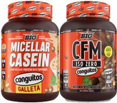 Pack Lacasitos - Proteína de suero sin lactosa en polvo 1 kg+ Lacasitos - Aislado de proteína de suero 1 kg