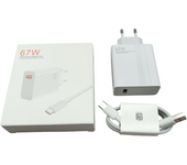 Cargador superrápido USB tipo C de 67 W para Xiaomi 13 Ultra 12 11 Redmi K50 K60 Note 12T POCO F5 Cable de carga rápida de 6 A