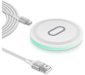 Cargador inalámbrico,15 W para Galaxy S24 Ultra S23 Ultra,cargador de teléfono inalámbrico para iPhone 15,Google Pixel 8 Pro 7a
