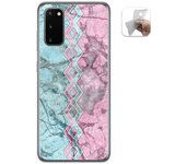 Tumundosmartphone Funda Gel Tpu para Samsung Galaxy A41 diseño Mármol 08 Dibujos