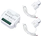 Tuya Smart Life ZigBee Energy Meter Bidirectional 1, 2 Channel with Clamp CT App Monitor Solar Power, 80A, 110V 240VAC 50/60Hz