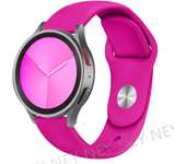 20mm Band For Samsung Galaxy Watch 4/5/6 44mm 40mm 5 Pro 45mm Silicone Bracelet correa Galaxy Watch 6 classic 47mm 43mm strap