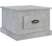 vidaXL Mesa de centro madera contrachapada 50x50x35 cm Blanco, Negro, Blanco brillante Mesita de Salón o Comedor o Auxiliar Mesa de Café Meuble Salón