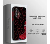 Spiderman Marvel For Samsung A73 A72 A54 A53 A52S A42 A34 A33 A32 A24 A23 A22S A14 Frosted Translucent Phone Case