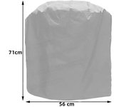 Cubierta De Barbacoa Impermeable Y Resistente Al Polvo Para Weber Tamaño 8 Apto Para Barbacoas Redondas Protección Contra La Lluvia MOV