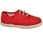 Zapatos de Lona Bubble Bobble 260/L para niños en color rojo