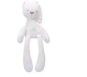 Lindo muñeco de conejo de peluche de patas largas, juguete para bebé Suri del mismo estilo, muñeca para dormir relajante para bebé