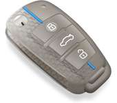 New Silicone Car Key Case Cover for Audi A1 A3 A6 A6L Q2 Q3 Q7 TTS R8 S6 RS3 Key Protection Car Accessories