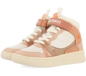 Gioseppo Zapatilla Tipo Botín Nude con Correa Ajustable para Niña y Niño Vadso - Estilo Retro