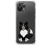 Funda Silicona Antigolpes para Xiaomi Mi 11 Lite 4G / 5G / 5G NE diseño Perros 01 Dibujos