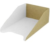 MONOUSO | Envase de Cartón para Gofres 16x10cm (800 Uds)