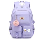 Mochila antirrobo para ordenador portátil, Bolsa Escolar de 15,6 pulgadas para adolescentes, niñas, mujeres y estudiantes