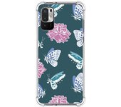 Funda Silicona Antigolpes para Xiaomi Redmi Note 10 5G / POCO M3 Pro 5G diseño Flores 10 Dibujos