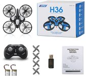 JJRC H36 2.4G RC Mini Drone Quadcopter 4CH Dron Toy for Boys Headless RC Drone Toy with LED Light for Kids