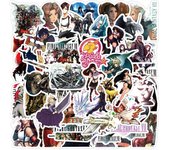 10/30/60pcs Games Final Fantasy Stickers Warrior of Light Cloud Strife Sticker Laptop Skateboard Phone Wall Aerith Tifa Decal