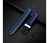 Genuine Leather Band for Samsung Galaxy Watch 42 46mm/ Active2  20mm 22mm Watch Strap Fits Huawei Watch GT Amazfit Garmin Watch