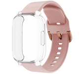 22mm Silicone Strap With Case For Xiaomi Redmi Watch 5 Active Lite Smart Watch Wrist Band And Case For Redmi Watch 5 Active Lite