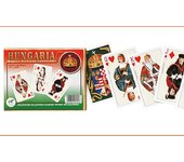 Piatnik Pack 2 barajas de poker bridge de 55 cartas cada una Total 110 cartas en estuche de lujo Grunwald 1410 Hispania Templarios Bavaria Bohemia Francia Suecia Folclore Rococó Ucrania Hungría Mucha Gothia Moravia Reyes Reinas Países Europa