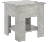 vidaXL Mesa de centro madera de ingeniería 40x40x42 cm Blanco, Negro, Roble Sonoma Mesita de Salón o Comedor o Auxiliar Mesa de Café Meuble Salón