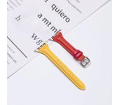Slim Leather Strap For Apple Watch Band 44mm 40mm 41mm 42mm 38mm 49 44 mm Bracelet apple watch 8 45mm bands Ultra 10 9 7 se 4 6