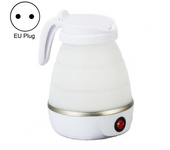 Mini hervidor de agua eléctrico de silicona plegable, tetera silicona portátil, calentador de agua, viaje al aire libre, hogar, camping, tetera de agua, té, café, 0.6L, 600W