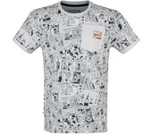 Camiseta Hombre Marvel Comics con Bolsillo