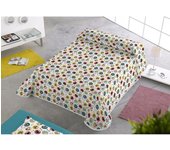 SABANALIA - Colcha estampada Gatos (Disponible en varios tamaños) | Colcha ideal para primavera y verano | Producto ligero y decorativo