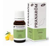 Aceite Esencial de Limón Bio 10 Ml - Aroma Refrescante - Propiedades Relajantes - 100% Natural - Uso Oral - Tratamiento de Aromaterapia - Cuidado Personal y del Cuerpo - Aceite Esencial para Baño y Limpieza - Marca Pranarom