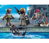 Playmobil fuerzas especiales set figuras