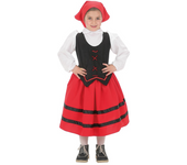 Disfraz Infantil Pastora T-5 (11-13 Años) (Creaciones Llopis 3006-5)