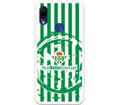 Funda original compatible con Xiaomi Redmi Note 7 - Real Betis Balompié Escudo Manchas