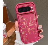 Retro Flowers Phone Case For Google Pixel 8A 8 Pro 9 Pro XL Shockproof Candy Color Soft TPU Silicone Cover For Pixel 9 8 Pro