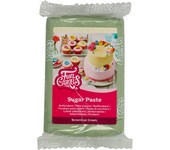Fondant Funcakes - Verde Botánico 250 G - Ideal para Decorar Tartas y Hacer Decoraciones