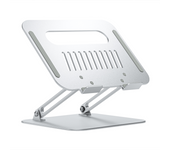 SOPORTE DE SOBREMESA AISENS XL 10-17 AJUSTABLE PARA PORTATIL TABLET PLATA