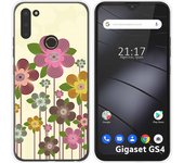 Funda Silicona para Gigaset GS4 diseño Primavera En Flor Dibujos