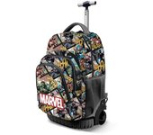 KARACTERMANIA - Marvel Los Vengadores React Mochila Escolar con Ruedas Trolley GTS FAN