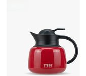 Tyeso 8875 1000ML Thermos Pot Tea / Water Separation Stewing Teapot Business Home Use 304 Stainless Steel Rustproof Thermos Pot