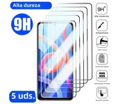 5Pcs Tempered Glass For Xiaomi Redmi Note7 8 9 10 11 12 Pro 5G Screen Protector Redmi Note 8T 9T 9S 10S 11S 10 5G 11 12 Pro Plus