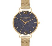 Olivia Burton Reloj Mujer Analogico Cuarzo con Correa de Acero OB16GD75