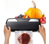 saengQ Best Electric Vacuum Food Sealer Packaging Machine For Home Kitchen Food Saver Bags Commercial Vacuum Food Sealing