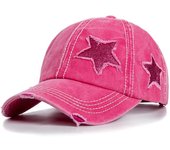 Retro Y2K Star Washed Denim Hole star Baseball cap Snapback Hats Autumn Summer fishing Hat Men Women Caps Casquette hats Gorras