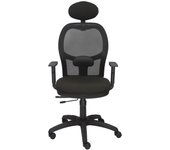 Silla de Oficina Ergonómica Piqueras Y Crespo con Malla Transpirable y Refuerzo Lumbar