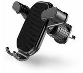 Soporte para teléfono para automóvil, abrazadera y estabilidad mejorada El puerto del teléfono para automóvil está firmemente fijado a la ventilación de aire, soporte de rotación de 360 ° para iPhone, Samsung, Xiaomi, etc.