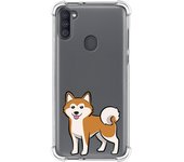 Funda Silicona Antigolpes para Samsung Galaxy A11 / M11 diseño Perros 02 Dibujos