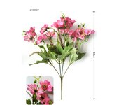 Poenia Arte Floral - Flores y Plantas Artificiales - Ramo Floral Decorativo 35cm (3pcs)
