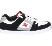 DC SHOES | Zapatillas DC Shoes Pure para Niño – Zapatillas Bajas en Color Blanco y Negro con Detalles – Sneaker con Cierre de Cordones – Estilo Casual – Cómodas y Versátiles – Modelo ADBS300267-WBD