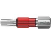 Wiha Juego de bits, bit TY de 29 mm TORX® (T30), de 25 unid., en caja, de 1/4" (42550)